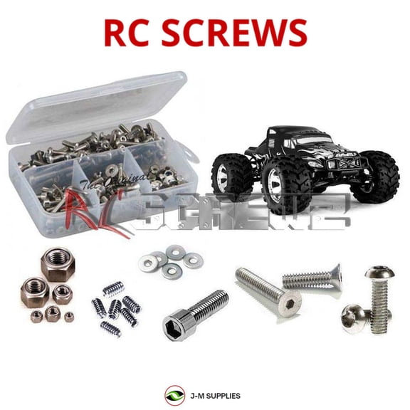 RCScrewZ Stainless Steel Screw Kit rcr017 for RedCat Racing Earthquake 3.5 1/8th RC Car | SET