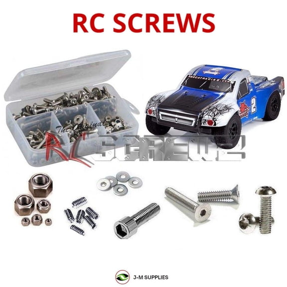 RCScrewZ Stainless Steel Screw Kit rcr028 for RedCat Racing Caldera 10e SC RC Car | SET