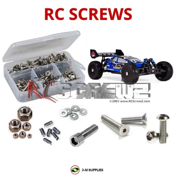 RCScrewZ Stainless Steel Screw Kit rcr030 for RedCat Racing BackDraft 3.5 RC Car | SET