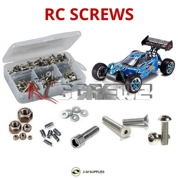 RCScrewZ Stainless Steel Screw Kit rcr032 for RedCat Racing Tornado EPX Buggy | SET