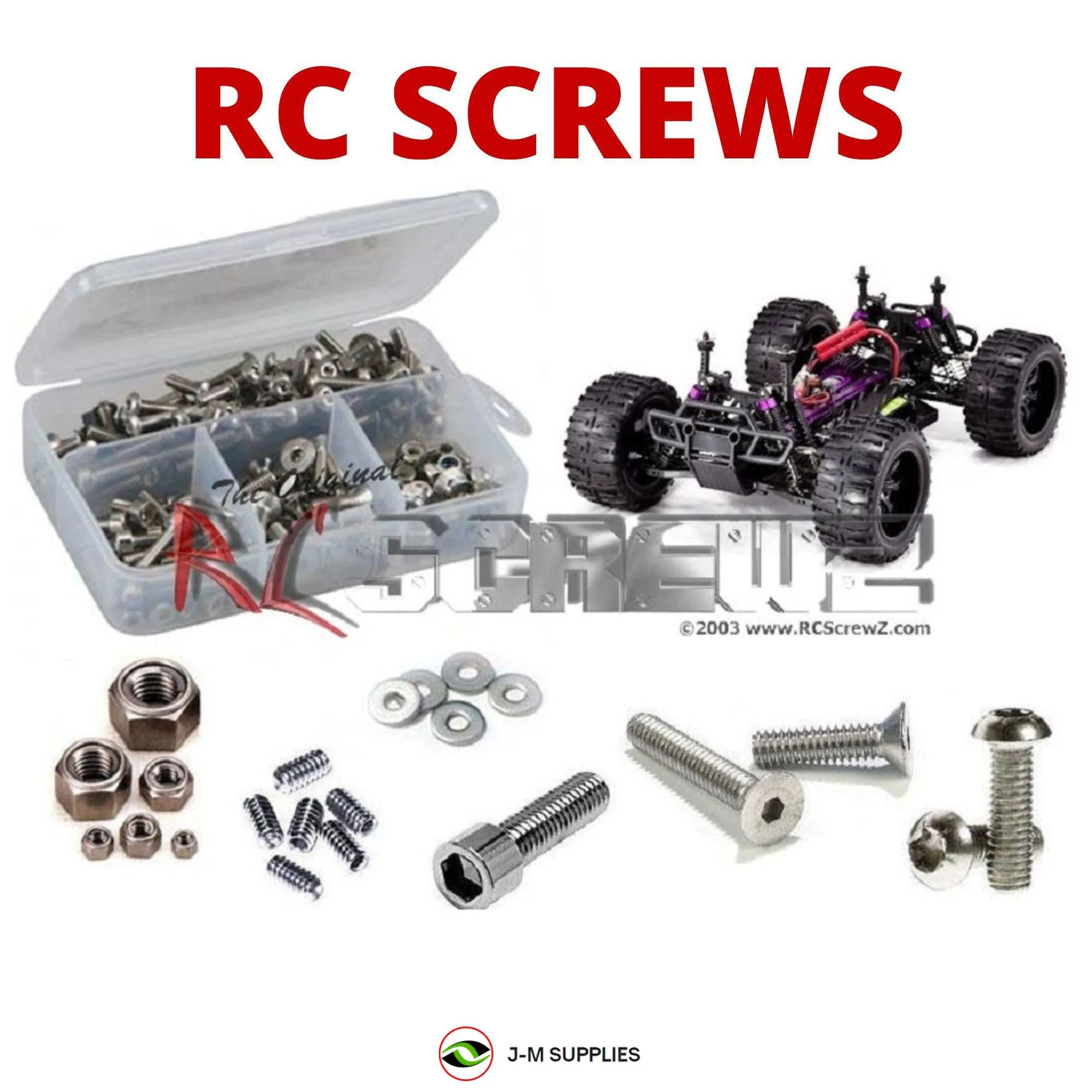 RCScrewZ Stainless Steel Screw Kit rcr034 for RedCat Racing