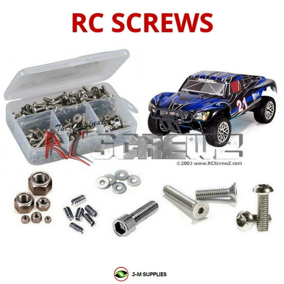 RCScrewZ Stainless Steel Screw Kit rcr035 for RedCat Racing Vortex SS RC Car | SET