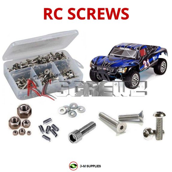 RCScrewZ Stainless Steel Screw Kit rcr035 for RedCat Racing Vortex SS RC Car | SET