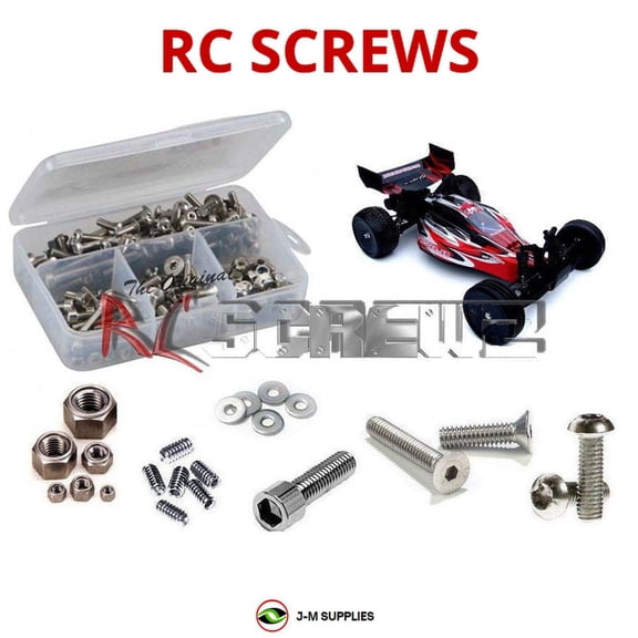 RCScrewZ Stainless Steel Screw Kit rcr036 for RedCat Racing Twister XB RC Car | SET