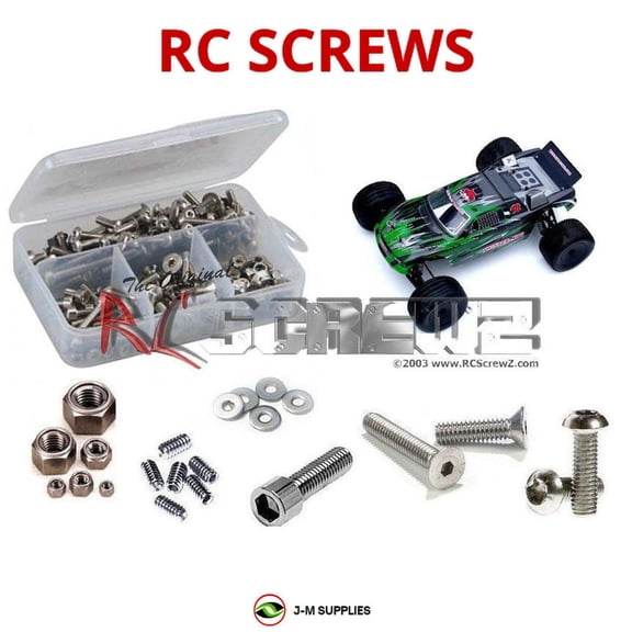 RCScrewZ Stainless Steel Screw Kit rcr037 for RedCat Racing Twister XTG RC Car | SET