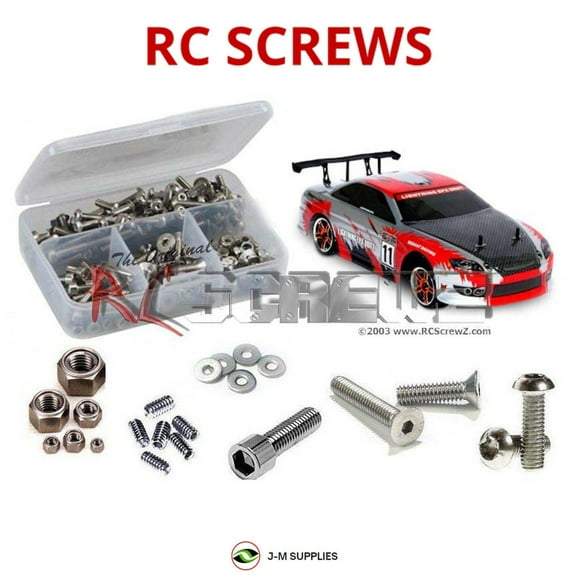 RCScrewZ Stainless Steel Screw Kit rcr057 for RedCat Racing Lightning ERX Drift RC Car | PRO