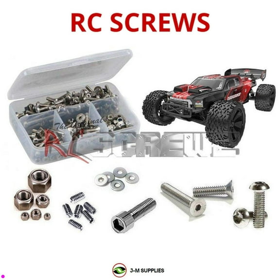 RCScrewZ Stainless Steel Screw Kit rer074 for RedCat Shredder 1/6th RC Car | SET