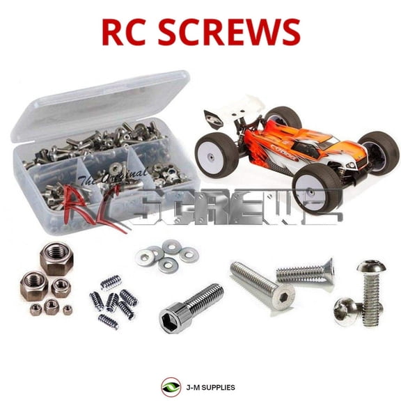 RCScrewZ Stainless Steel Screw Kit ser047 for Serpent Cobra-E Truggy RC Car | SET