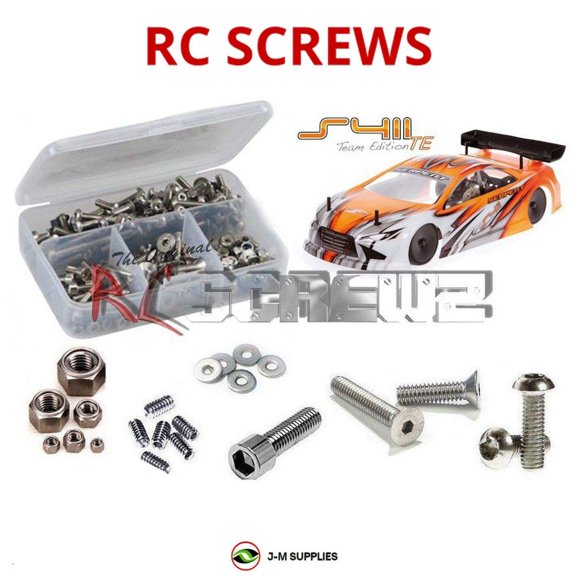 RCScrewZ Stainless Steel Screw Kit ser061 for Serpent S411 Team Ed. 1/10th Electric (#400012) | SET