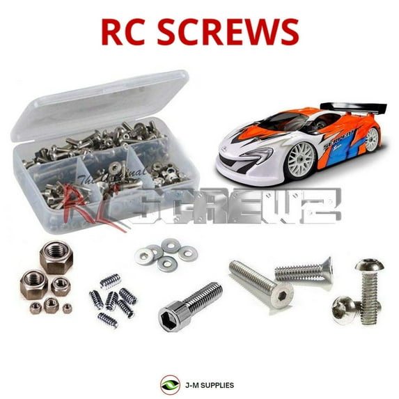 RCScrewZ Stainless Steel Screw Kit ser071 for Serpent SRX8 GT 1/8th #60057 RC Car | SET