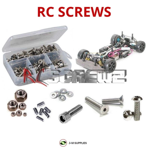 RCScrewZ Stainless Steel Screw Kit tam008 for Tamiya TA04 Pro RC Car | SET