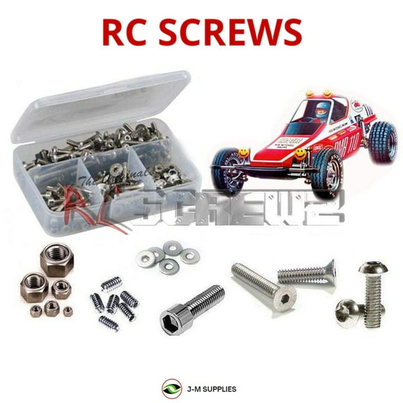 RCScrewZ Stainless Steel Screw Kit tam020 for Tamiya Rough Rider #58015 RC Car | SET