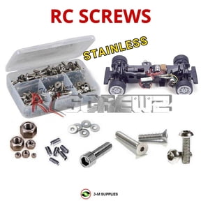 RCScrewZ Stainless Steel Screw Kit tam038 for Tamiya TL-01 Series Chassis 1/10 4WD | SET