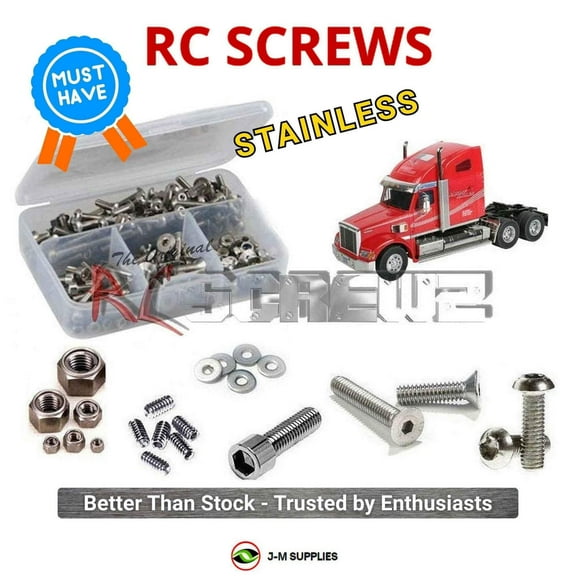 RCScrewZ Stainless Steel Screw Kit tam068 for Tamiya Knight Hauler 1/14 Tractor Truck (#56314) | SET