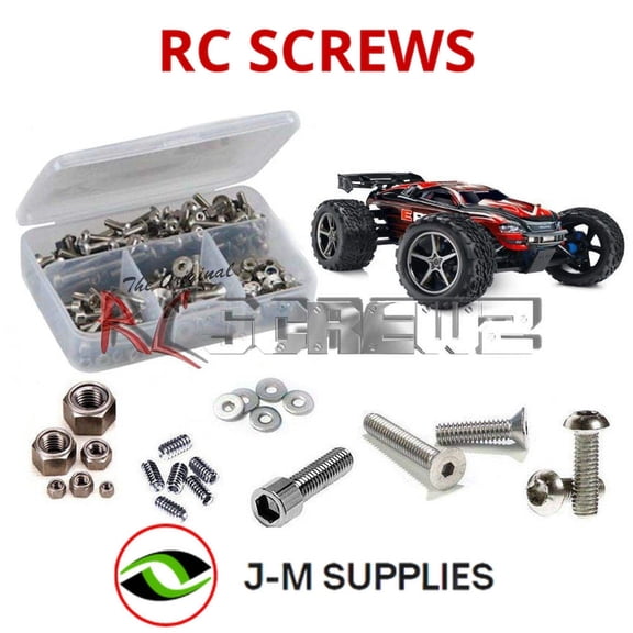 RCScrewZ Stainless Steel Screw Kit tra063 for Traxxas E-Revo TSM Ed. #56087-3 RC MT | SET