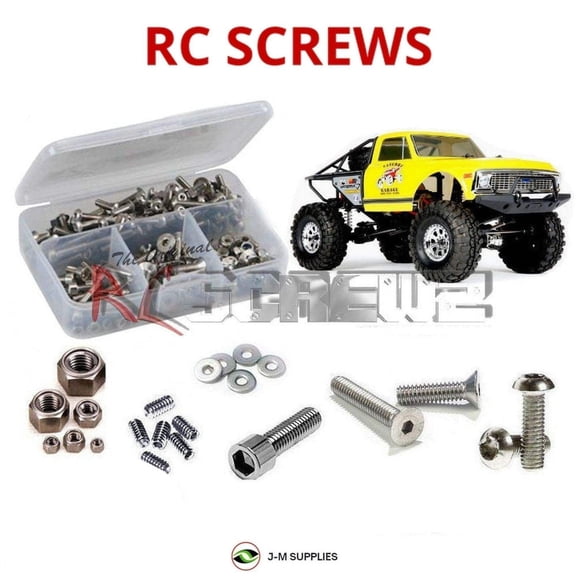 RCScrewZ Stainless Steel Screw Kit vat015 for Vaterra Ascender K10 1972 (#VTR03090) | SET