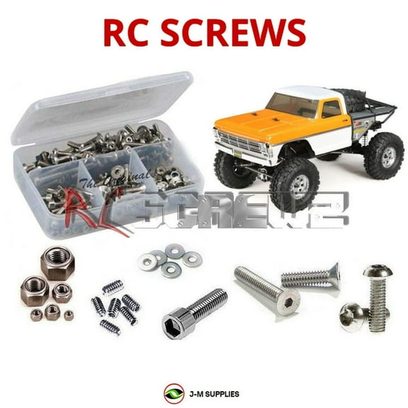 RCScrewZ Stainless Screw Kit vat016 for Vaterra Ascender 1968 F-100 1/10 4WD Crawler VTR03093 | SET