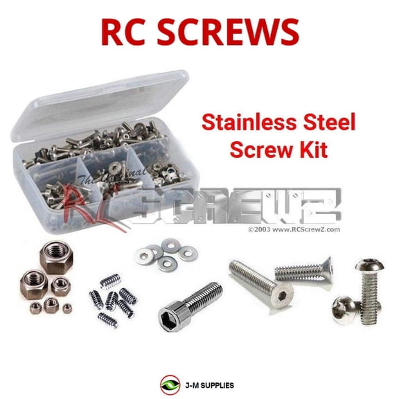 RCScrewZ Stainless Steel Screw Kit yok004 for Yokomo GT4-R/Pro Nitro RC Car | SET
