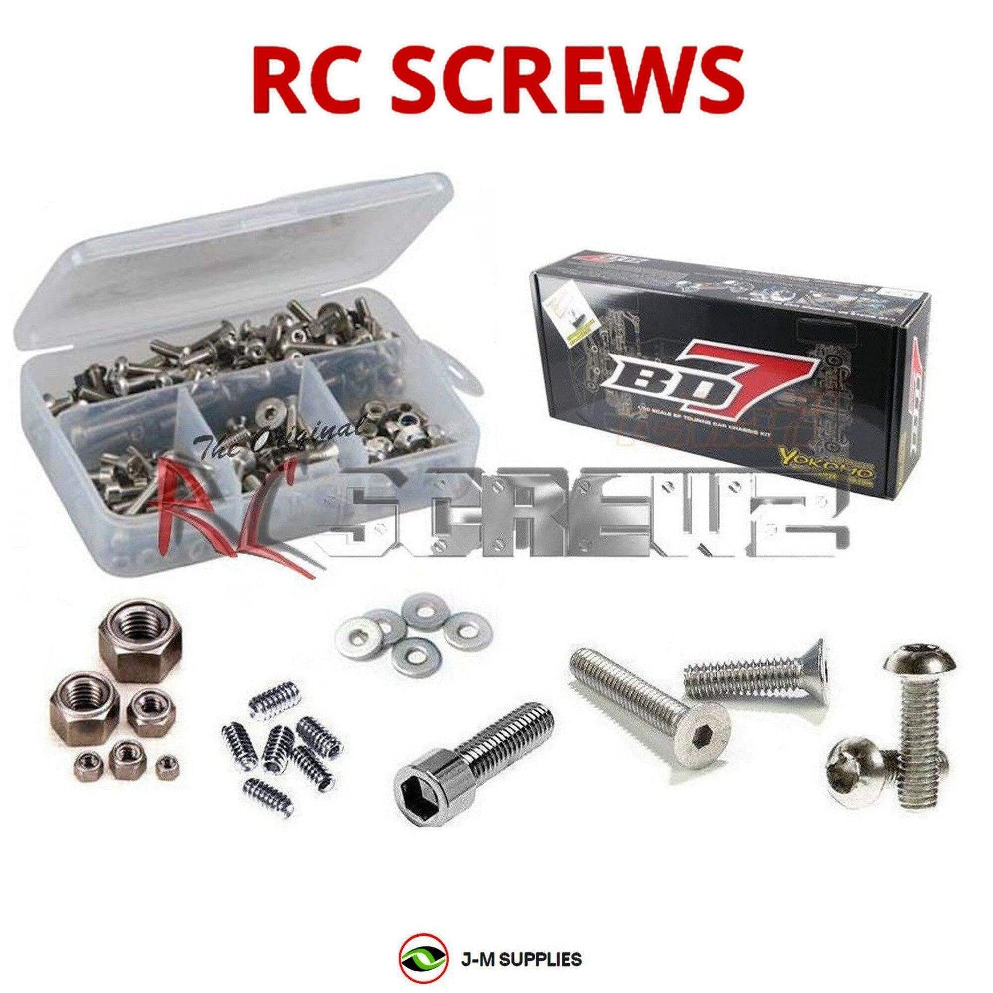 Screw Set For ZD -07 / DBX07 1/7 Scale RC Car – Complete Upgrade Kit – Durable Metal Parts