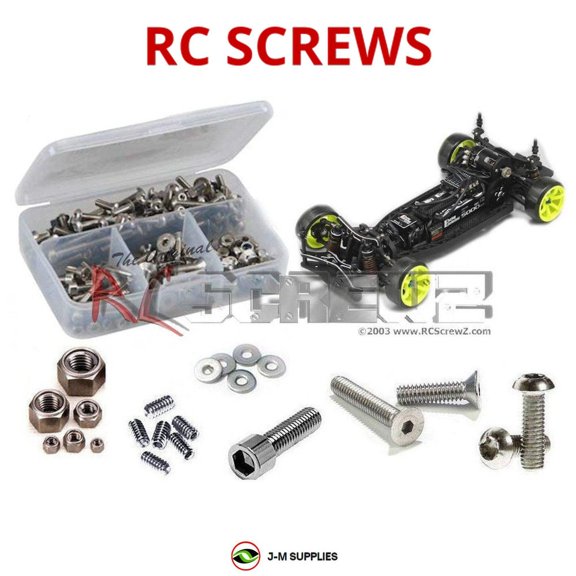 RCScrewZ Stainless Steel Screw Kit yok024 for Yokomo YRX-12 RC Car | SET