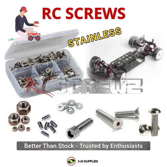 RCScrewZ Stainless Steel Screw sch015 for Schumacher Mi3 1/10th #K073 RC Car | PRO