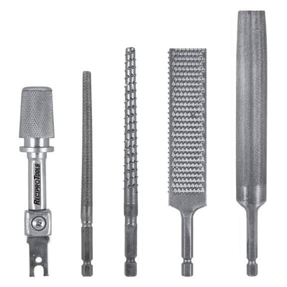 RCT-5PC-FK 5 PC Wood and Metal Filing Kit for Recipro Small