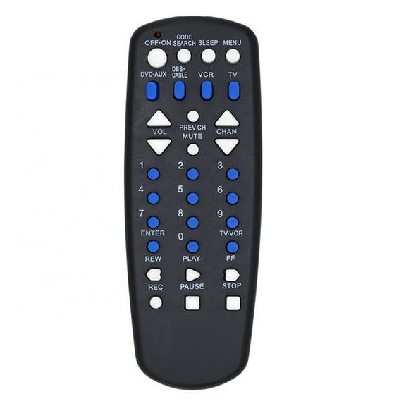 RCU404R User Friendly Remote Smooth Channel Navigation, Works with Multiple TV Models