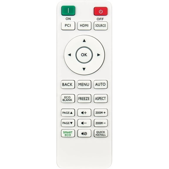 RCX014 Replaced Remote fit for BenQ Projector MX550 MX611 MS550 MU641 MX707