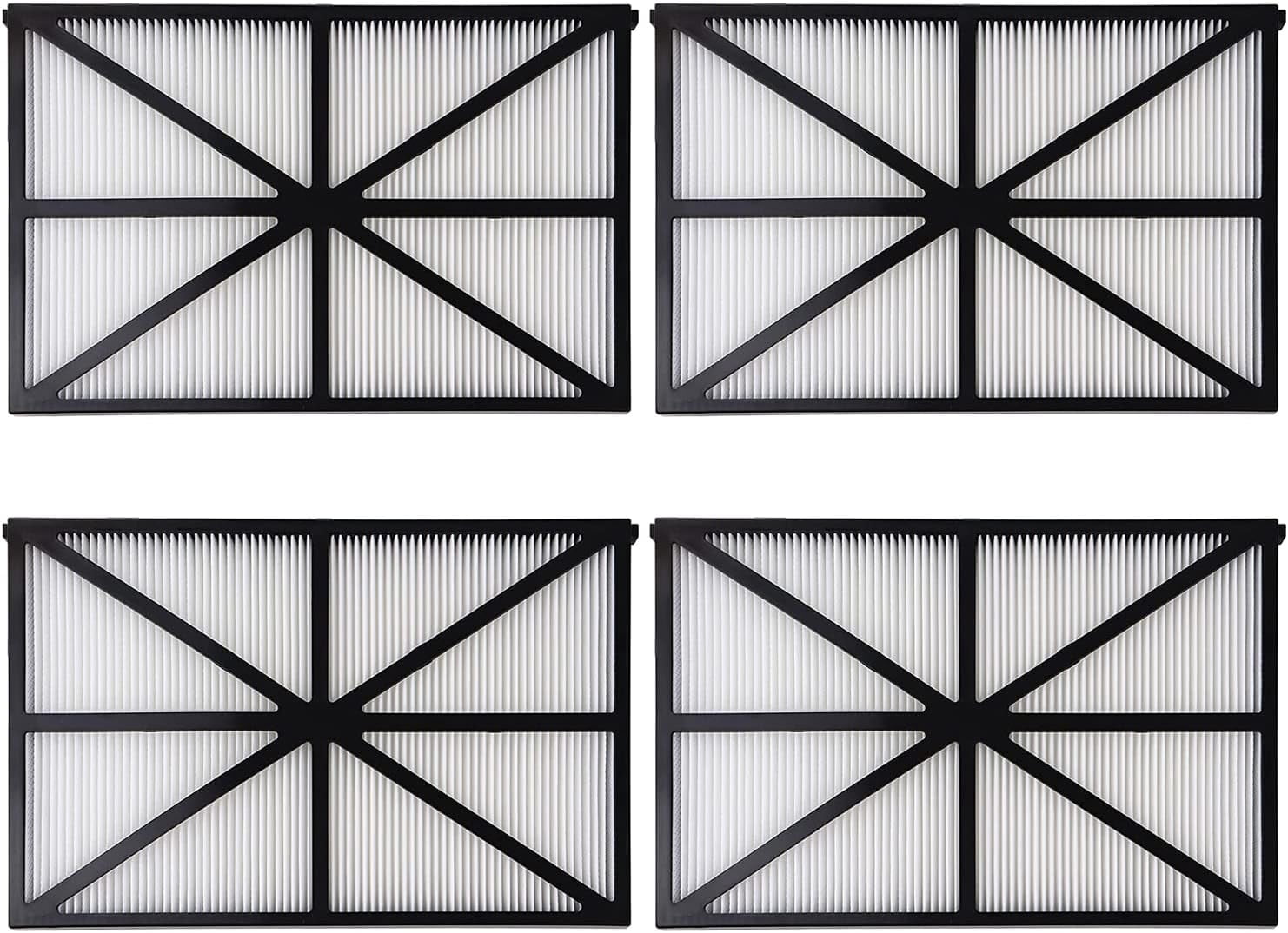 RCX70101PAK2 Robotic Pool Cleaner Filter, Compatible with Hayward Pool Filter: for TigerShark/QC/Plus, TigerShark2/ Plus Series, SharkVac/XL, Aqua Vac 500 Series (4Pcs)