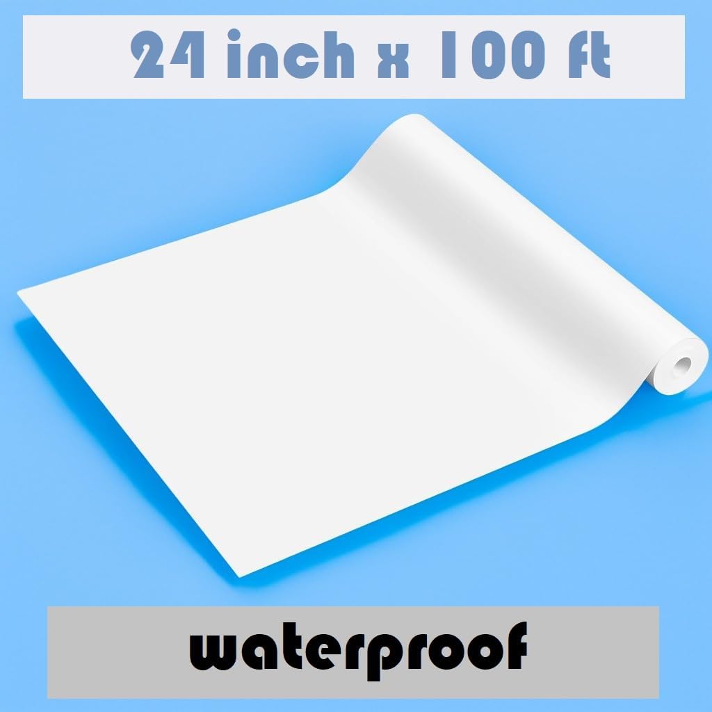 RCdepot11 x 24 inch x 100 ft Matte Photo Peel Sticker Paper roll