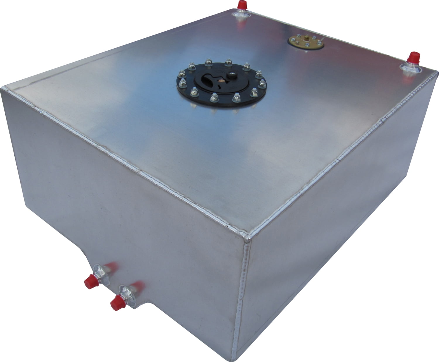RCi 2200AS Aluminum Fuel Cell With Sending Unit, Natural Aluminum Color