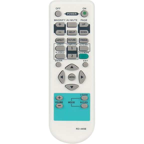 RD-445E Replaced Remote fit for NEC Projector NP510 NP600 VT48 VT480 VT49 VT490