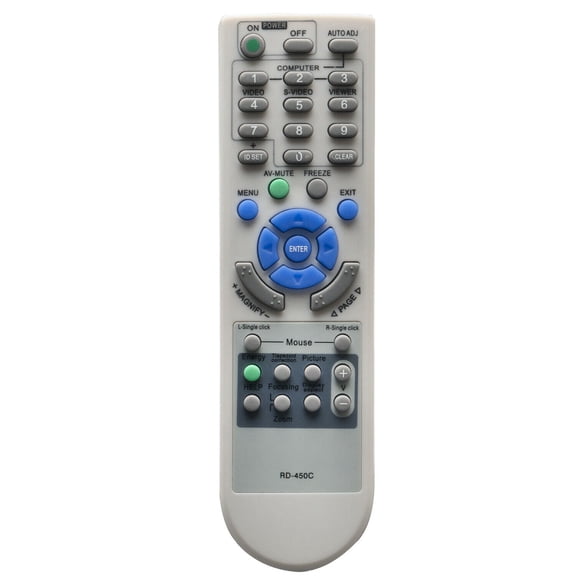 RD-450C RD450C Replace Remote for NEC Projector M350XS VT37 VT47 VT48 VT49 VT475