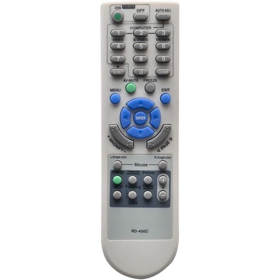 RD-450C Remote Control Commander fit for NEC Projector LT240 LT240K LT245 LT25