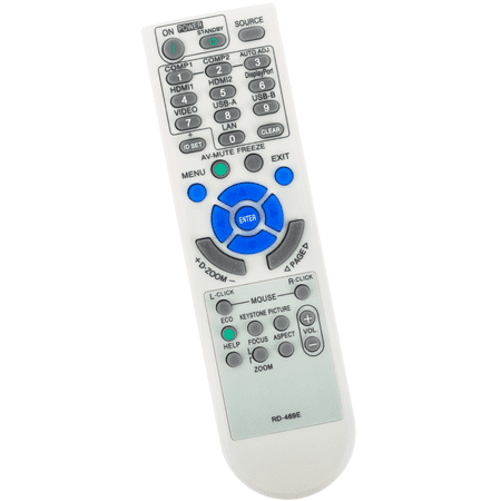RD-469E Replace Remote Control for NEC Projector V302X NP-UM351W NP-V302W VE303X