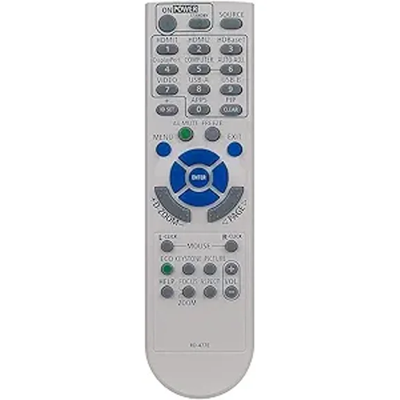 RD-477E Replaced Remote fit for NEC Projector ME453X MC453X ME383W NP-PE506WL