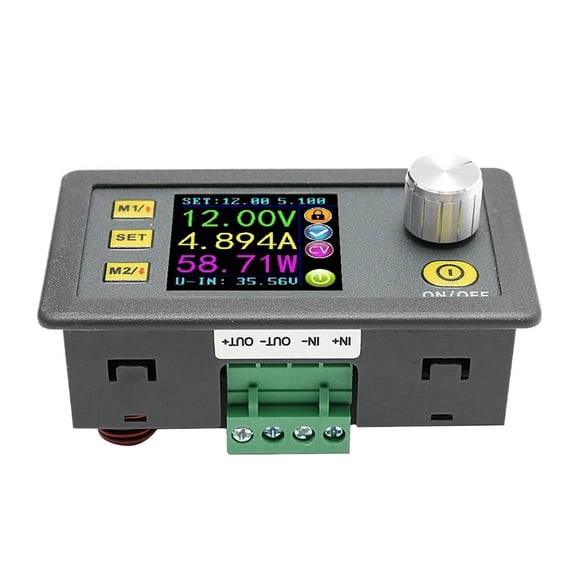RD DP30V5A Constant Voltage Current Step-down Programmable Power Supply Module Buck Voltage Converter Regulator Color LCD