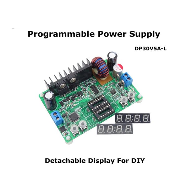 RD DP30V5A-L Constant Voltage Current Step-down Programmable Power Supply Module Buck Voltage Converter Regulator LED Display