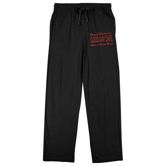 RD Party Russell Dickerson's Good Day Cafe Men's Black Sleep Pajama Pants
