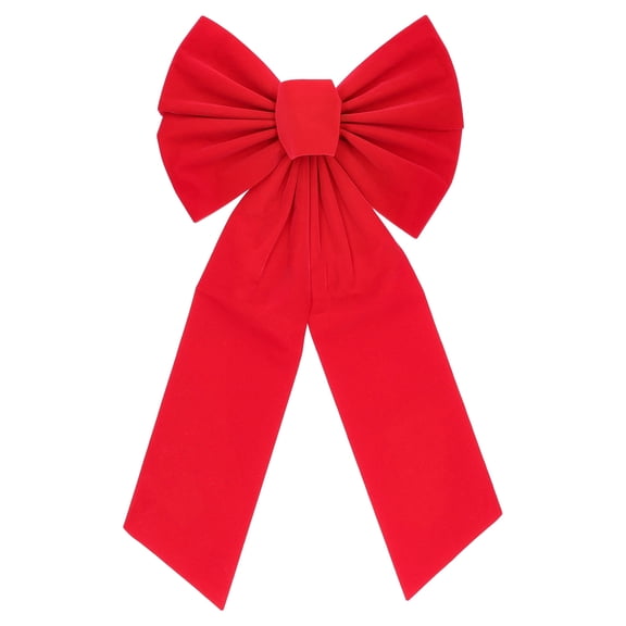 Red Decorative Christmas Bow, 19", by Holiday Time