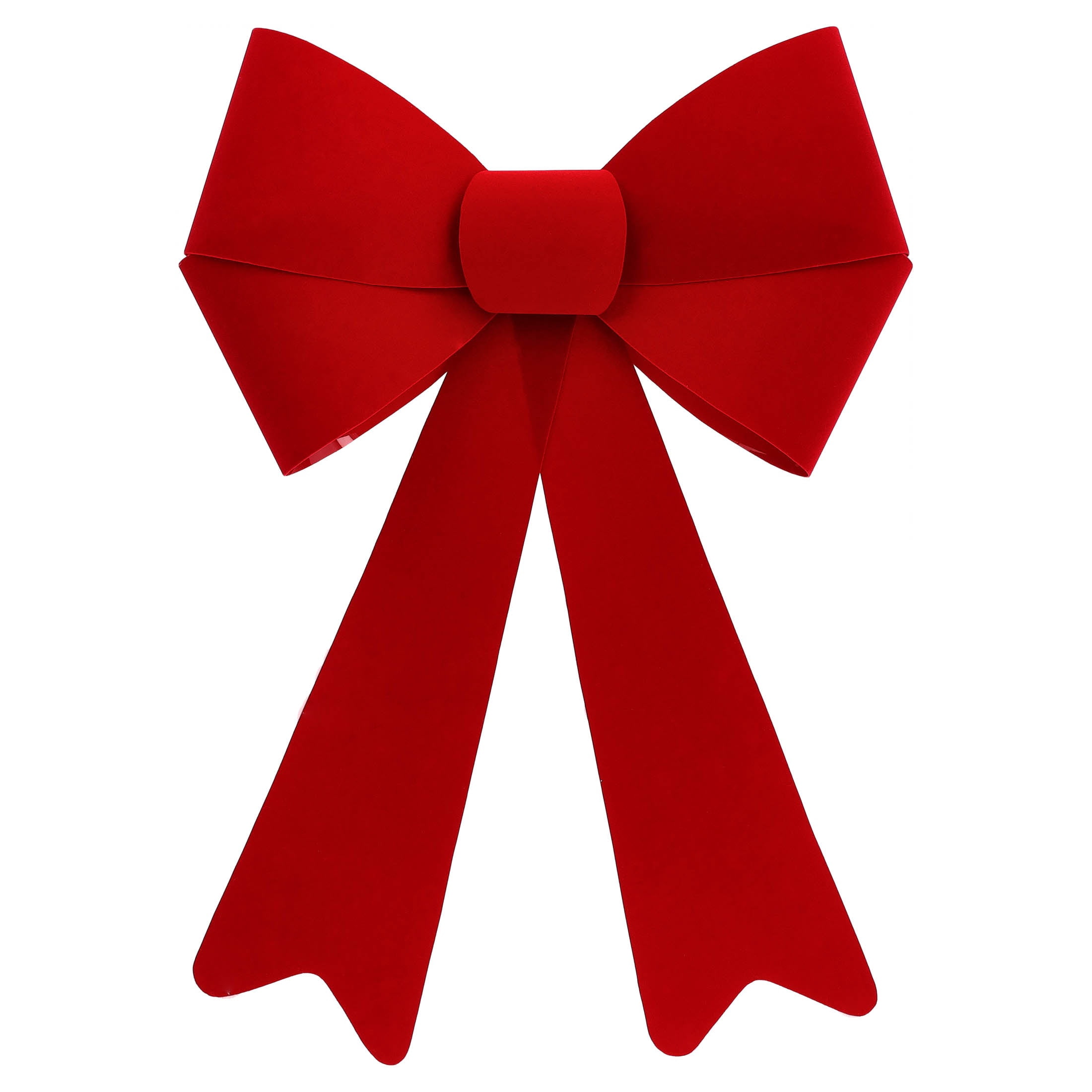 Red Plastic Decorative Christmas Bow, 16", by Holiday Time