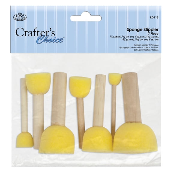 RD115 | Crafter's Choice™ 7pc Sponge Stippler Set