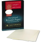 RD18ICF 100% Cotton Resume Paper 32 lbs. 8-1/2 x 11 Wove 100/Box