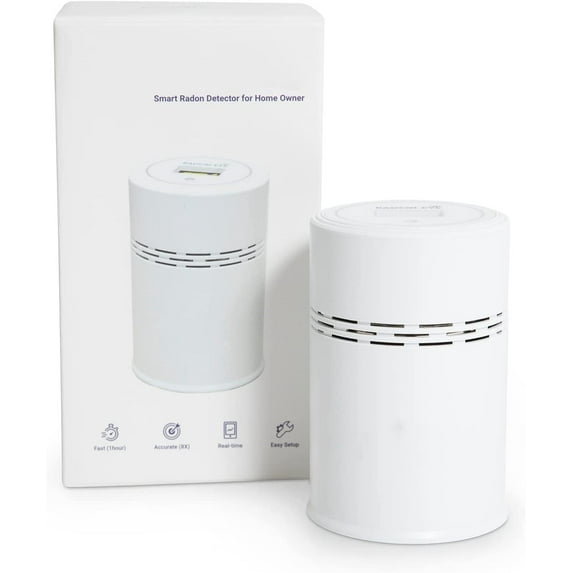 RD200 RadonEye, Home Radon Detector, Fast Capture of Fluctuating Levels, Short & Long-Term Continuous Monitoring with Trend Charts