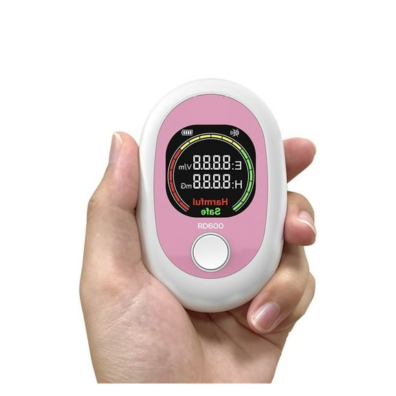 RD600 Electromagnetic Field Radiation Detector Tester EMF Meter Rechargeable Handheld Portable Counter Emission Dosimeter ,Precise Measurement
