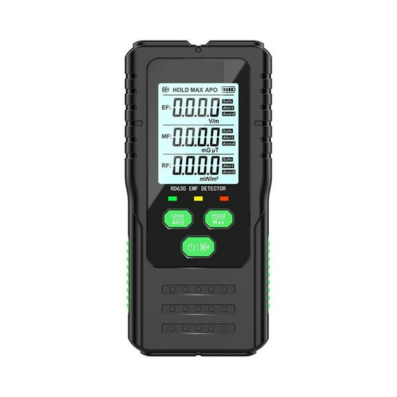 RD630 Electromagnetic Field Radiation Detector Tester EMF Meter Multifunctional Handheld Portable Radio Frequency Warn Meter ,Precise Measurement