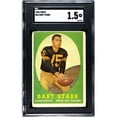 thumbnail image 1 of RDB Holdings CTBL-037116 Bart Starr 1958 Topps Card - No.66 SGC Graded 1.5 FR 2nd Year & Green Bay Packers, 1 of 1