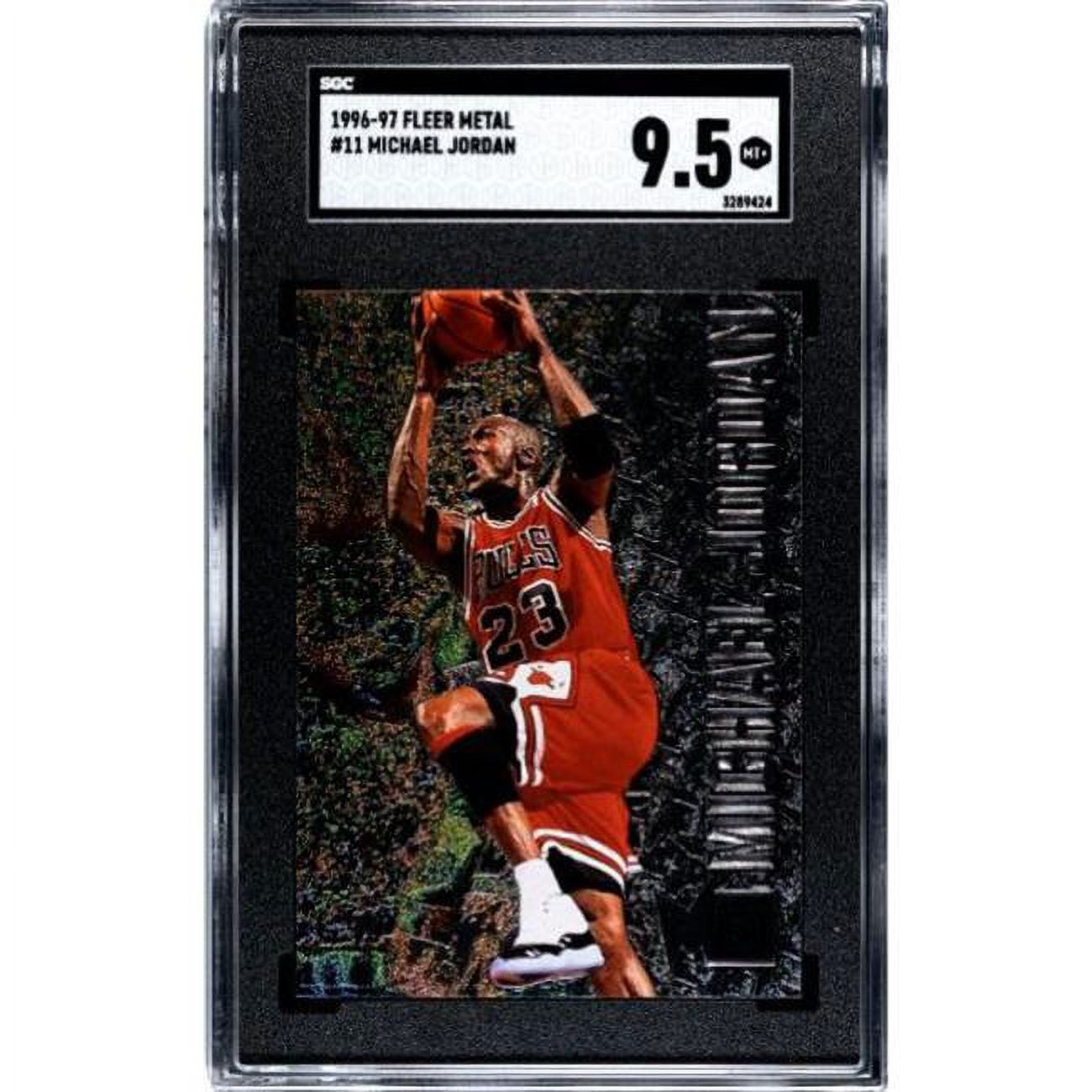 fleer metal michael jordan