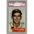 RDB Holdings & Consulting CTBL033730 Cliff Fannin 1953 Topps No. 203 PSA Graded 6 EXMT St