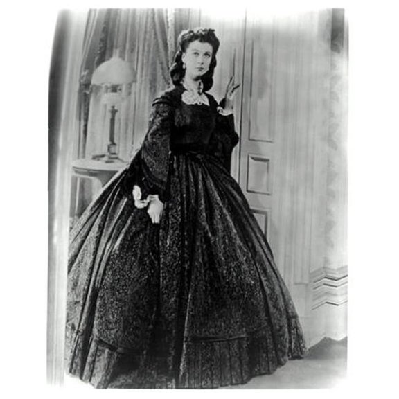 RDB Holdings & Consulting CTBL-036266 8 x 10 in. Vivien Leigh 1939 Gone with the Wind Scarlett OHara Vintage B&W Photo